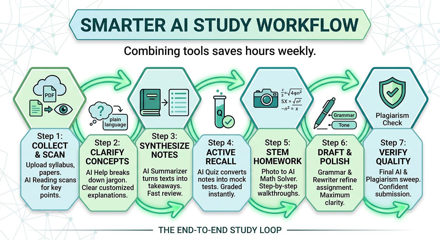 AI study workflow