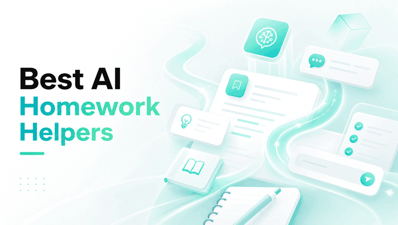 Best AI Homework Helper 2026: Top 5 Tools & Apps Reviewed