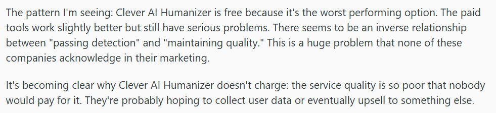 klog ai humanizer den gratis fangst