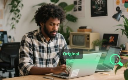 Verify Originality of Web Content